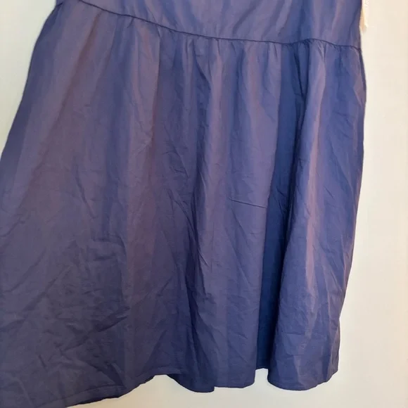 NWT Old Navy Women’s Dusty Navy Dropped-Waist Midi Skirt Size 3X - Picture 2 of 11